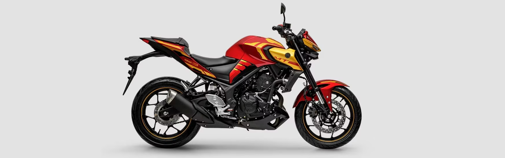 YAMAHA MT-03 321 ABS Homem de Ferro