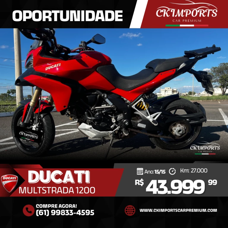 imagem moto DUCATI MONSTER 1200 2015