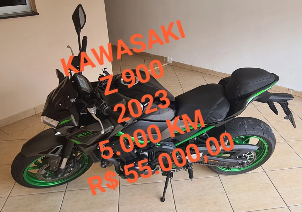 imagem moto KAWASAKI Z 900 2023