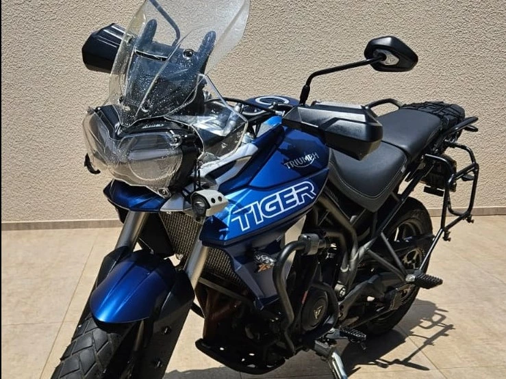 Triumph Tiger 800 XRT 2019 azul à venda no Motonline - foto 7 de 7
