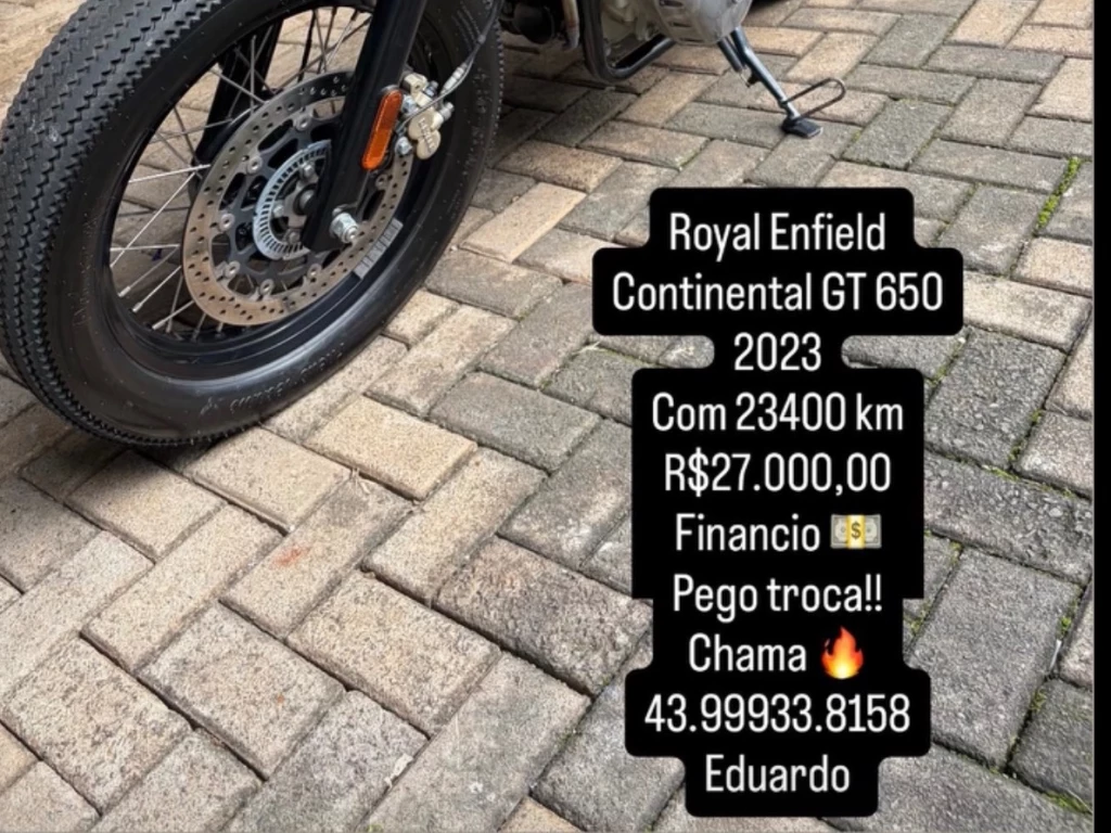 imagem moto Royal Enfield Continental GT 650 2022