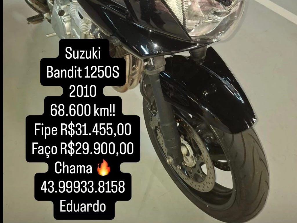 imagem moto SUZUKI BANDIT 1250S 2009