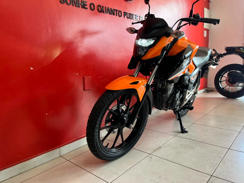Honda CG 160 Titan Flexone/Ed.Especial 40 Anos 2025 laranja à venda no Motonline - foto 9 de 12