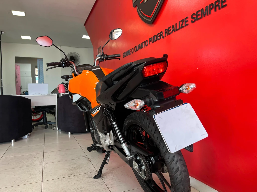 Honda CG 160 Titan Flexone/Ed.Especial 40 Anos 2025 laranja à venda no Motonline - foto 11 de 12