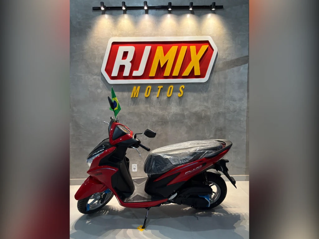Yamaha Fluo 125 Connected 2026 vermelha à venda no Motonline - foto 2 de 6