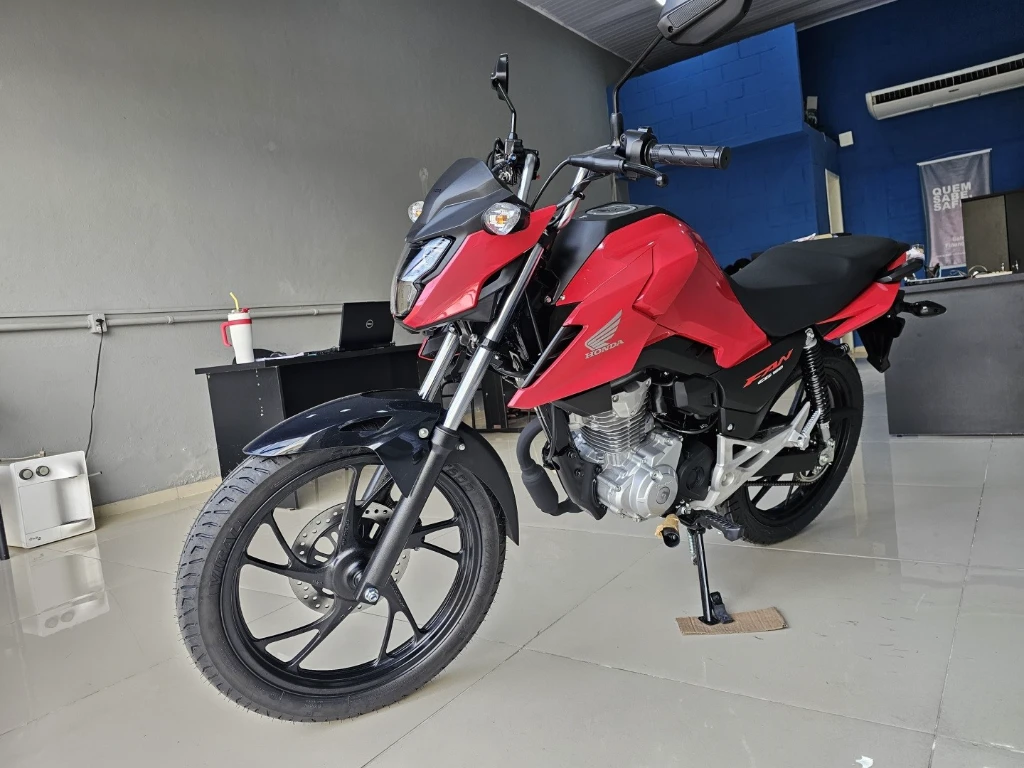 Honda CG 160 FAN Flex 2026 prata à venda no Motonline - foto 6 de 16