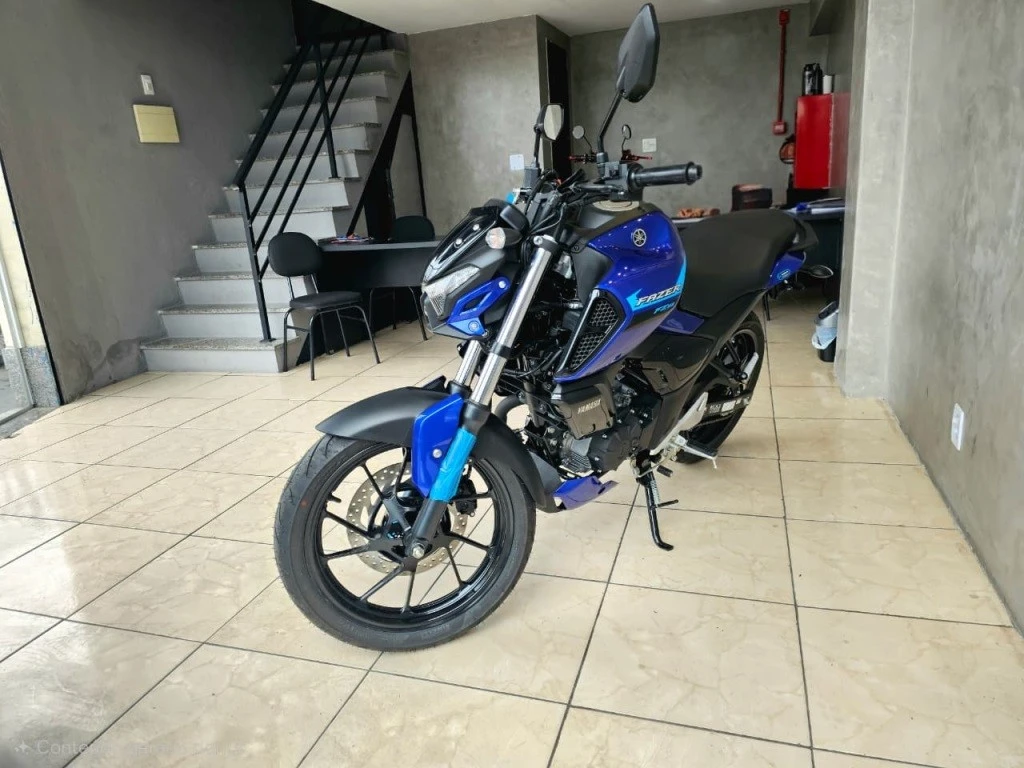 Yamaha FZ15 150 Fazer Connected Flex 2025 azul à venda no Motonline - foto 11 de 12
