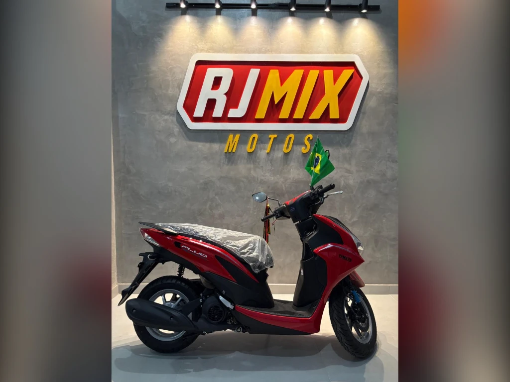 Yamaha Fluo 125 Connected 2026 vermelha à venda no Motonline - foto 5 de 6