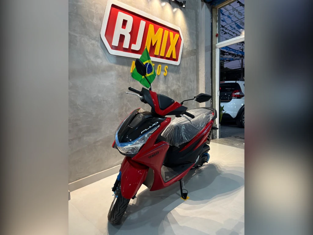 Yamaha Fluo 125 Connected 2026 vermelha à venda no Motonline - foto 4 de 6