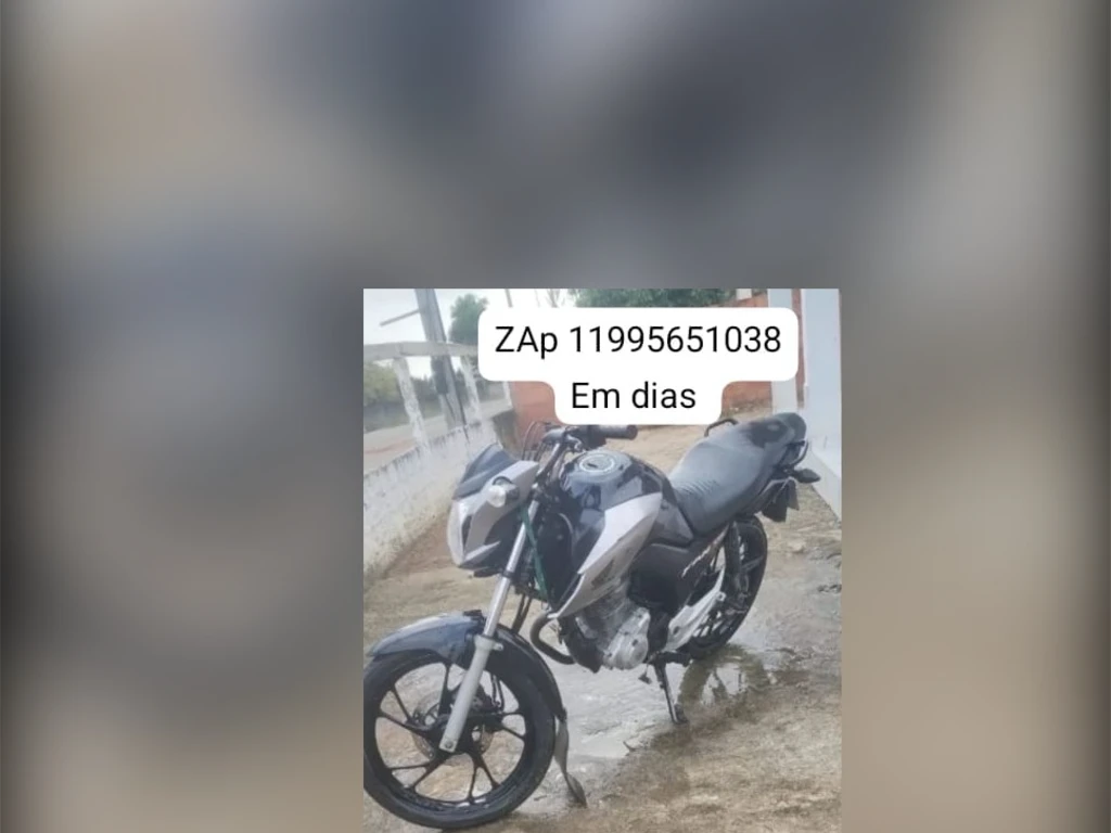 Honda CG 160 Start 2016 preta à venda no Motonline - foto 2 de 2