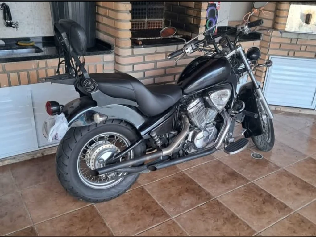 Honda VT 600 C Shadow 2000 preta à venda no Motonline - foto 3 de 6