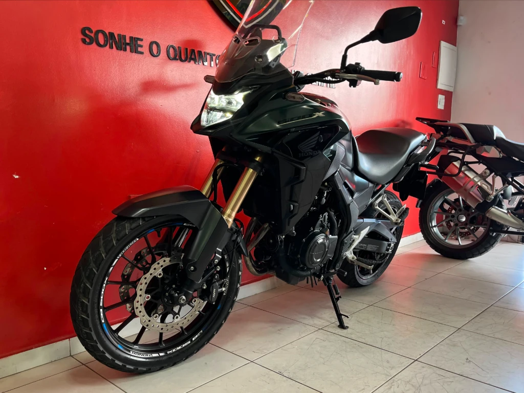 Honda CB 500X 2023 verde à venda no Motonline - foto 7 de 11