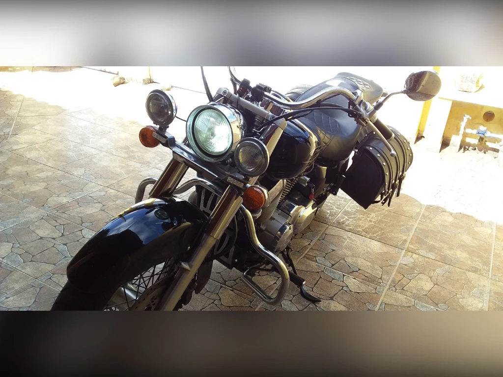Honda VT 750 Shadow 2008 amarela à venda no Motonline - foto 5 de 12