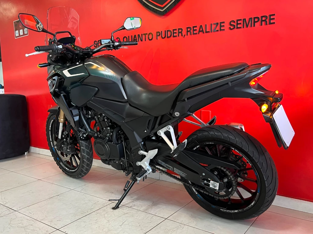 Honda CB 500X 2023 verde à venda no Motonline - foto 9 de 11