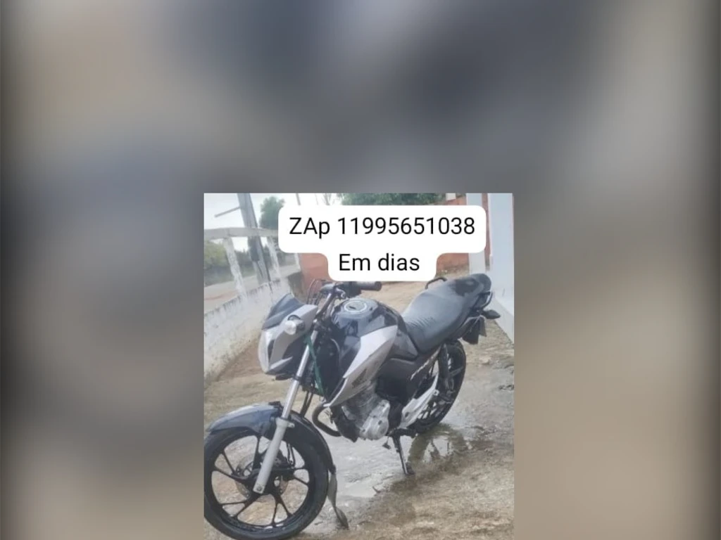 Honda CG 160 Start 2016 preta à venda no Motonline - foto 1 de 2