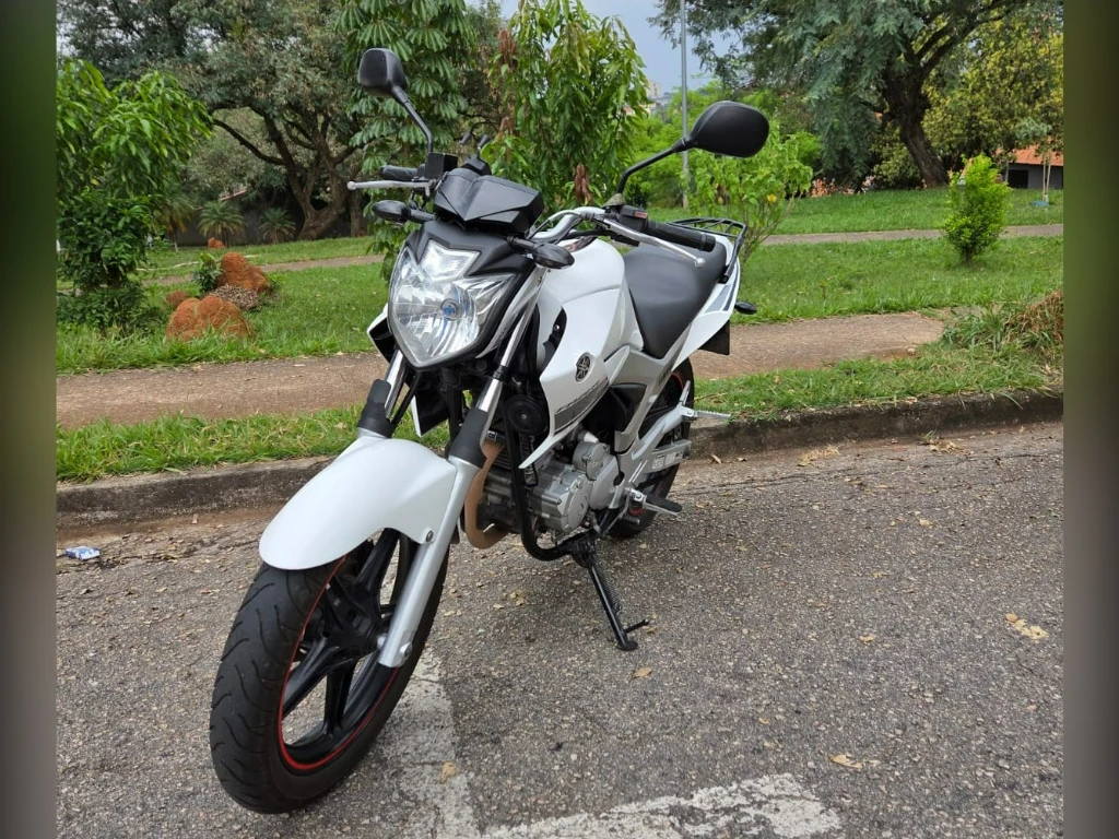 Yamaha YS 250 Fazer/ Fazer L. Edition /Blueflex 2014 branca à venda no Motonline - foto 2 de 7