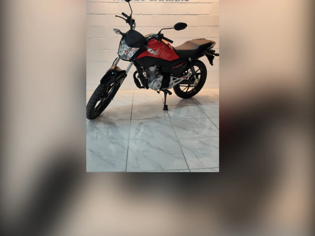Honda CG 160 Start 2026 vermelha à venda no Motonline - foto 2 de 6