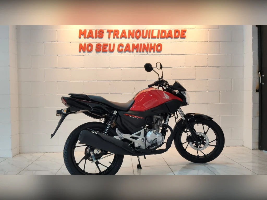 Honda CG 160 Start 2026 vermelha à venda no Motonline - foto 2 de 4