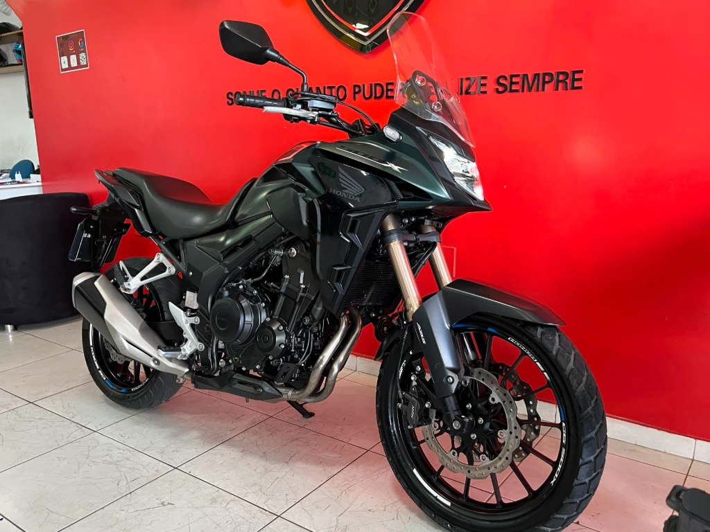 Honda CB 500X 2023 verde à venda no Motonline - foto 4 de 11