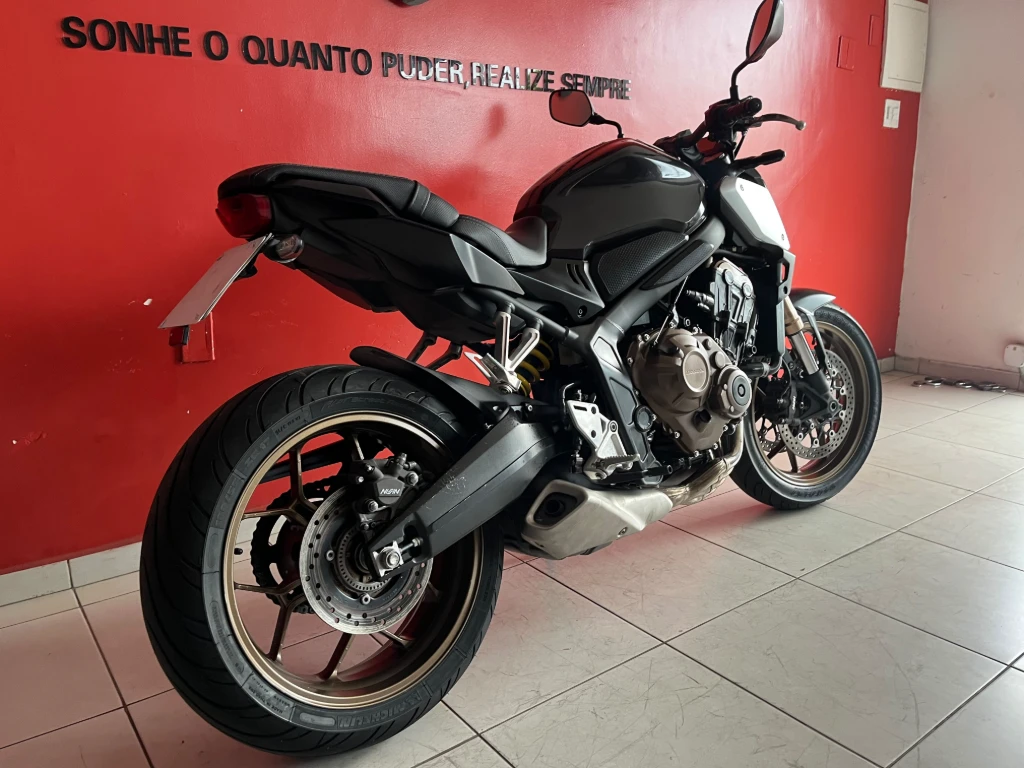 Honda CB 650R 2022 cinza à venda no Motonline - foto 9 de 16