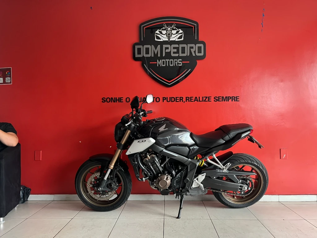 Honda CB 650R 2022 cinza à venda no Motonline - foto 12 de 16