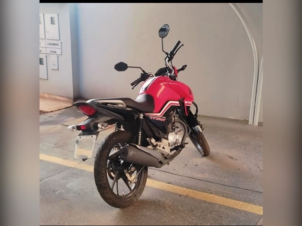 Honda CG 160 Titan Flexone/Ed.Especial 40 Anos 2019 vermelha à venda no Motonline - foto 6 de 7