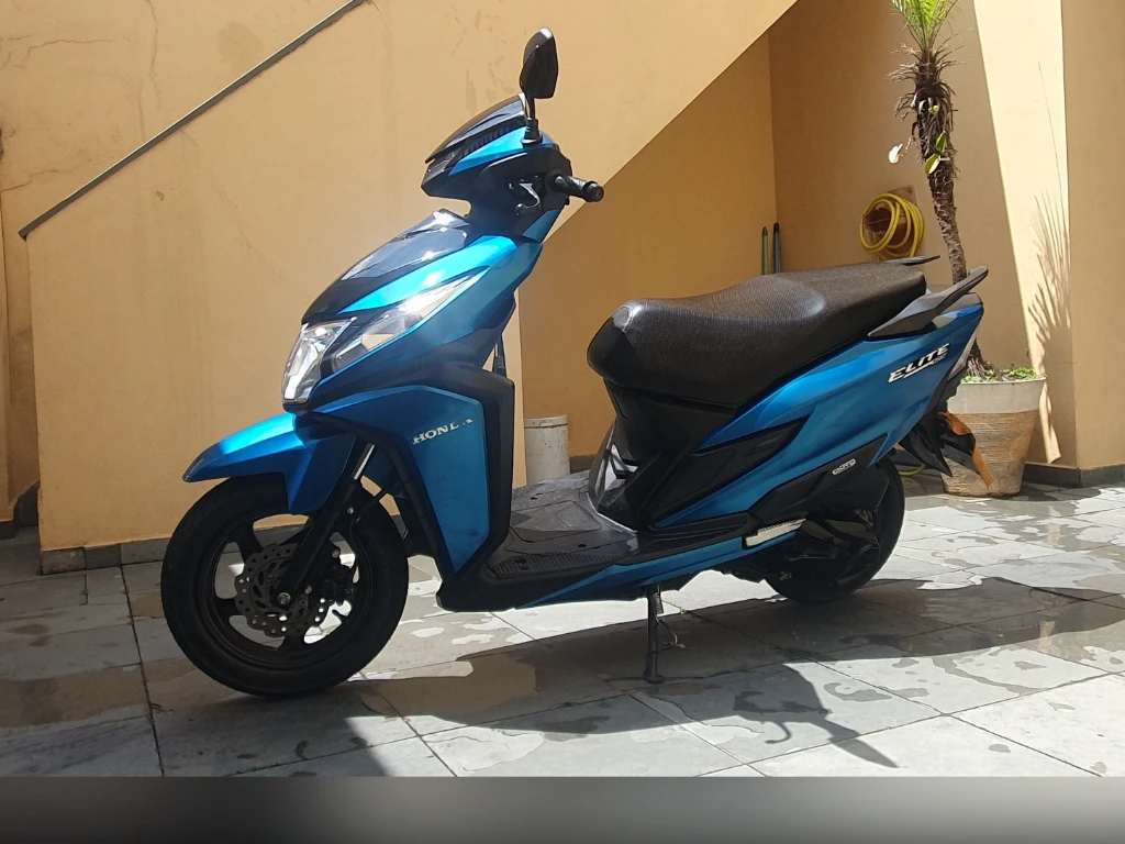 Honda Elite 125 2024 azul à venda no Motonline - foto 12 de 16