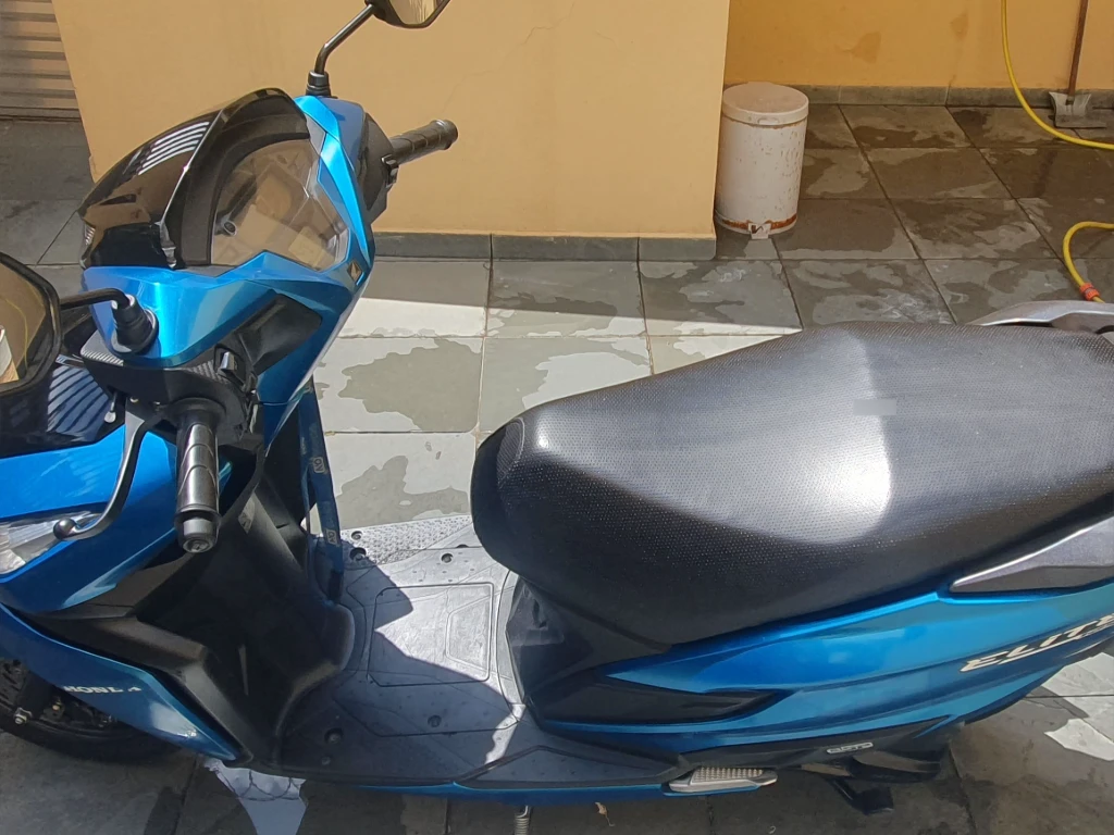 Honda Elite 125 2024 azul à venda no Motonline - foto 2 de 16