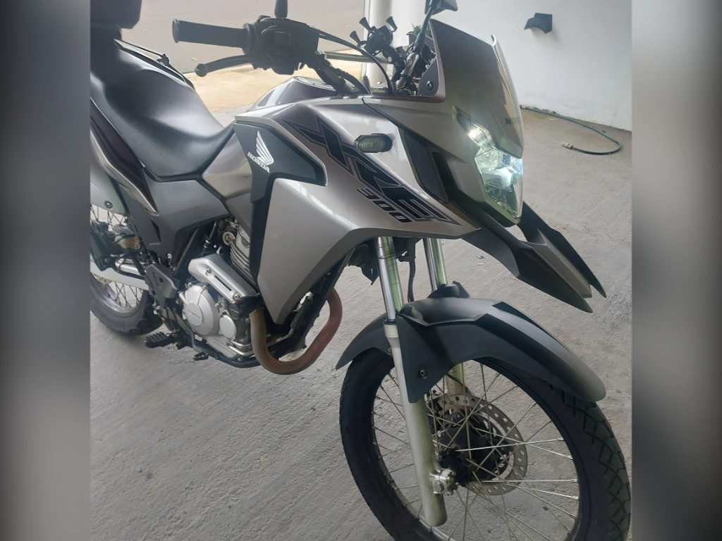 Honda XRE 300/ 300 ABS/ Flex 2019 prata à venda no Motonline - foto 4 de 7