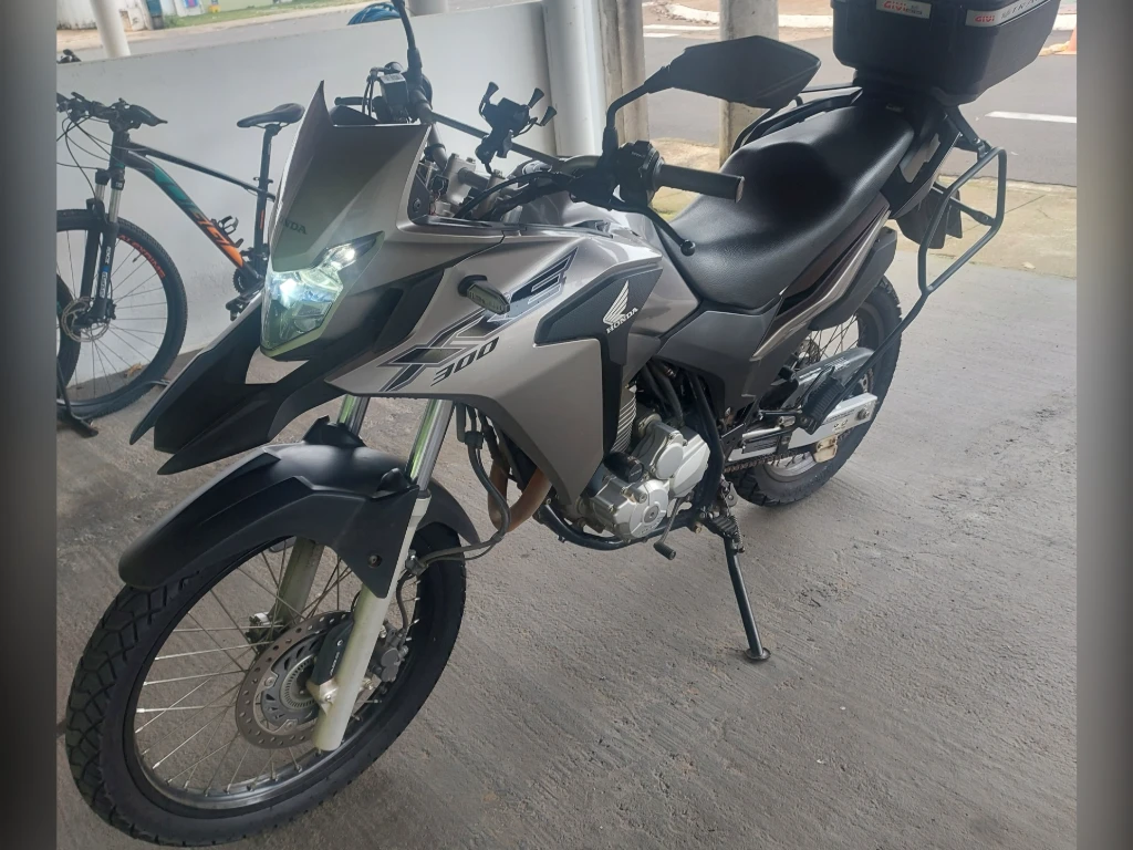 Honda XRE 300/ 300 ABS/ Flex 2019 prata à venda no Motonline - foto 3 de 7