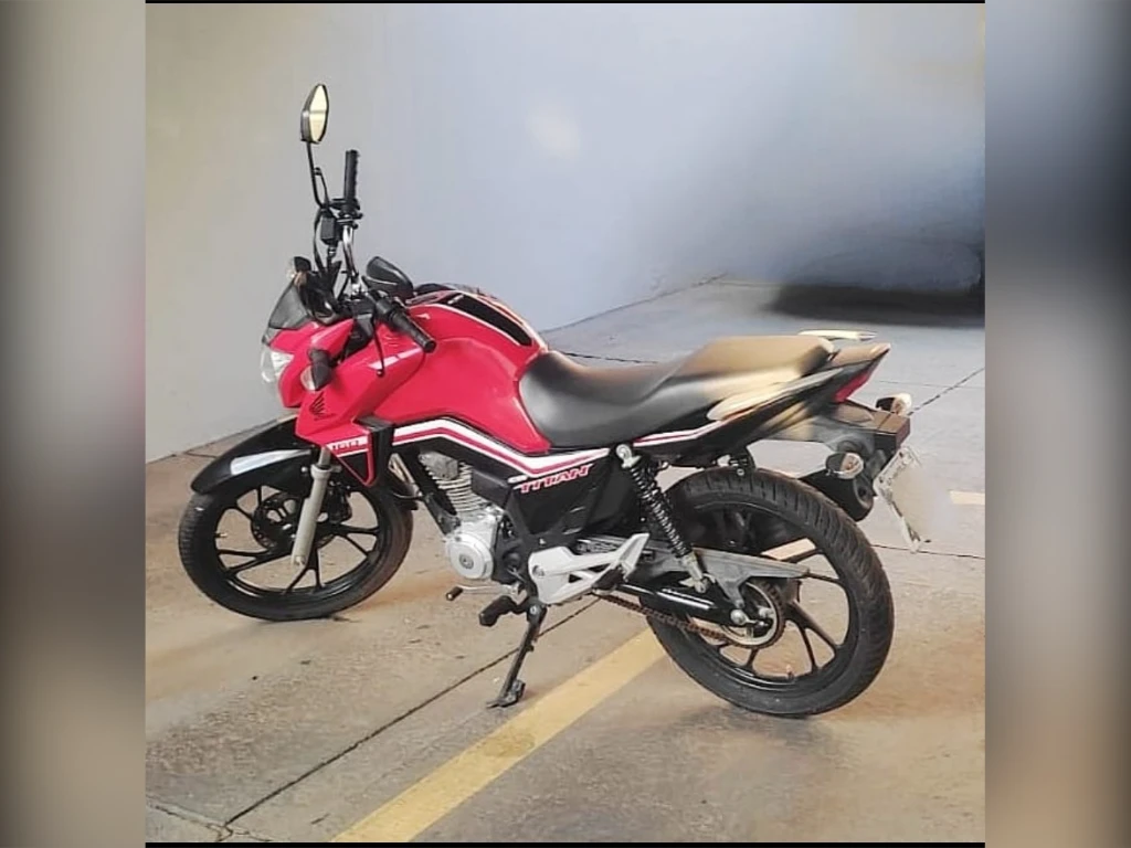 Honda CG 160 Titan Flexone/Ed.Especial 40 Anos 2019 vermelha à venda no Motonline - foto 5 de 7