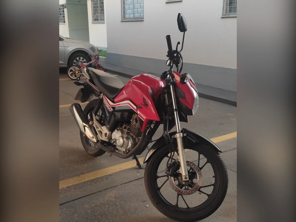 Honda CG 160 Titan Flexone/Ed.Especial 40 Anos 2019 vermelha à venda no Motonline - foto 7 de 7