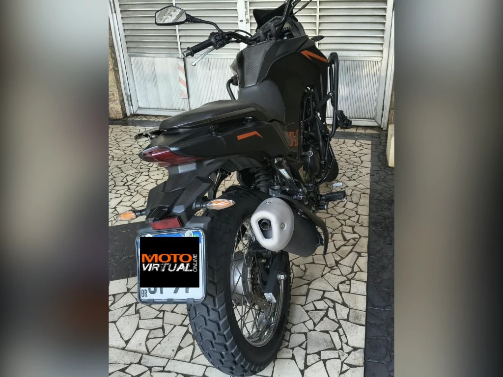 Dafra NH 300 2024 preta à venda no Motonline - foto 9 de 17