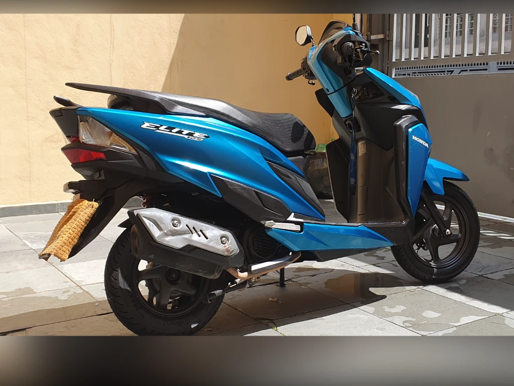 Honda Elite 125 2024 azul à venda no Motonline - foto 13 de 16