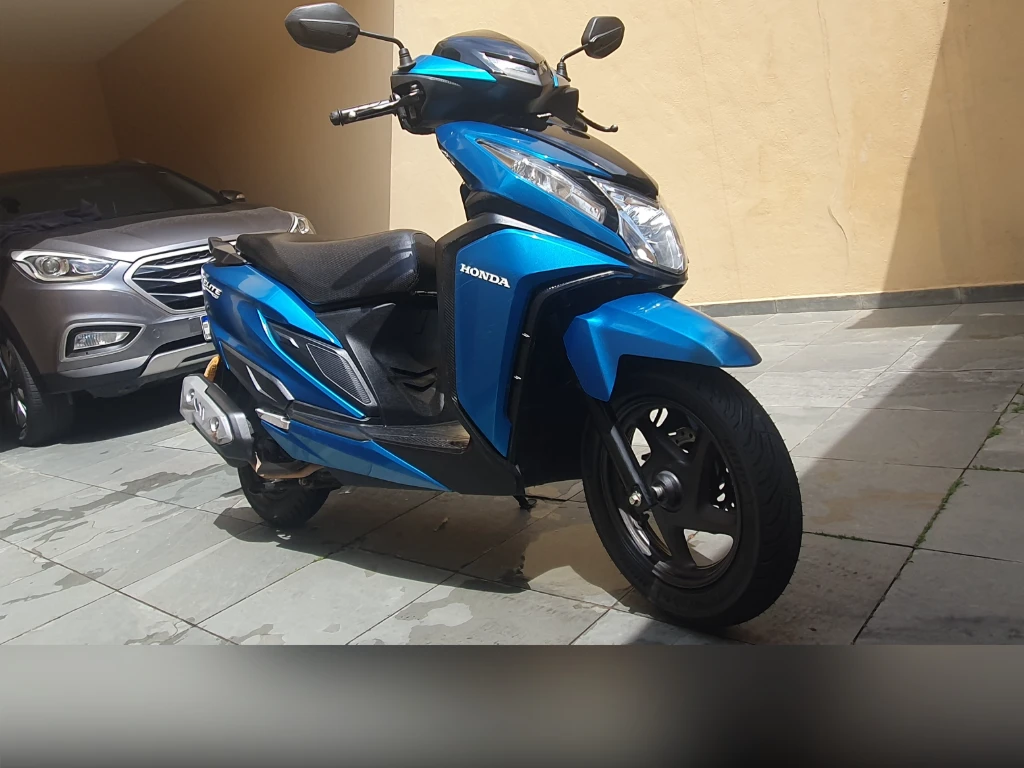 Honda Elite 125 2024 azul à venda no Motonline - foto 6 de 16