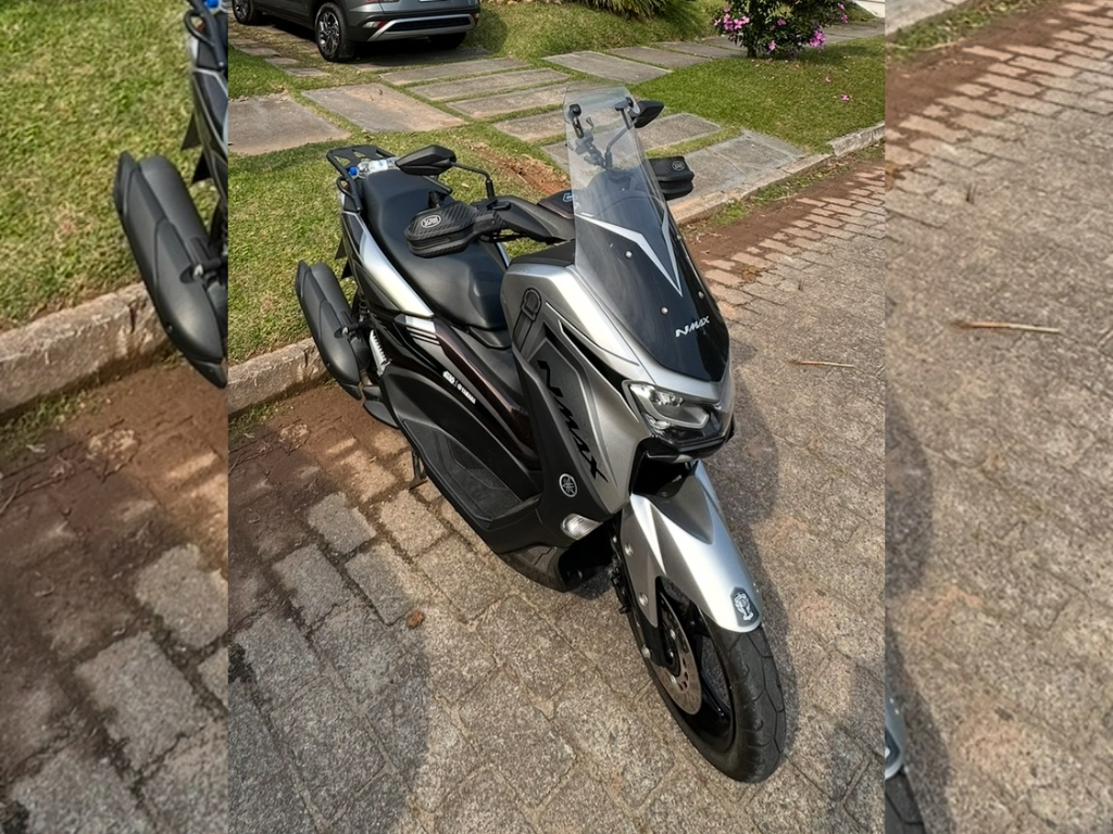 Yamaha Nmax Connected Mandalorian 160 ABS 2023 prata à venda no Motonline - foto 2 de 5