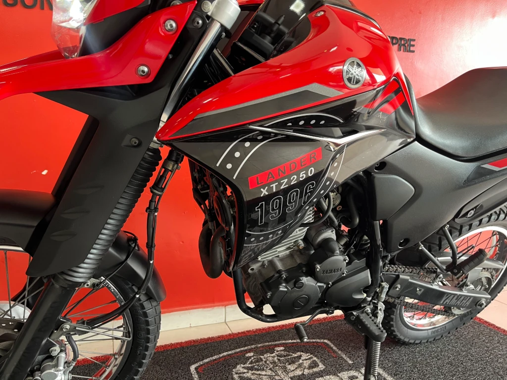 Yamaha XTZ 250 Lander 249cc/Lander Blueflex/ABS 2022 vermelha à venda no Motonline - foto 14 de 20