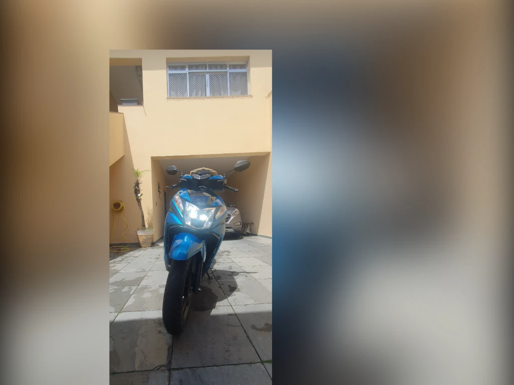 Honda Elite 125 2024 azul à venda no Motonline - foto 9 de 16