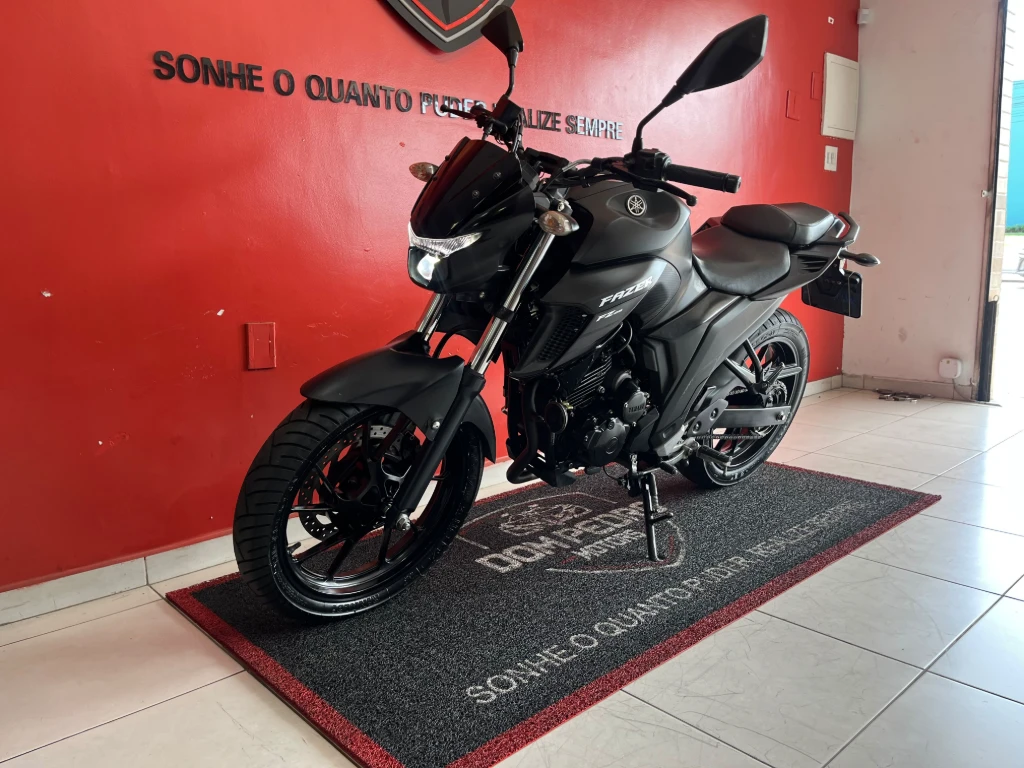 Yamaha FZ25 250 Fazer Flex 2023 preta à venda no Motonline - foto 16 de 18