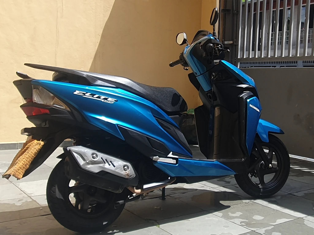 Honda Elite 125 2024 azul à venda no Motonline - foto 14 de 16