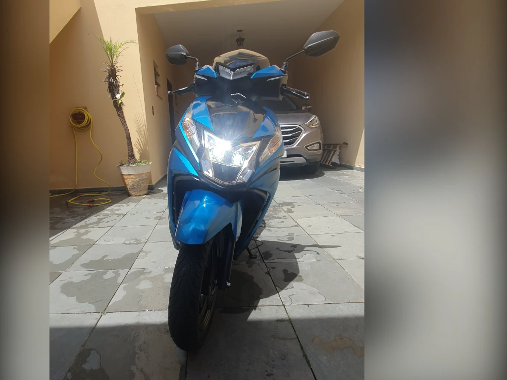 Honda Elite 125 2024 azul à venda no Motonline - foto 8 de 16