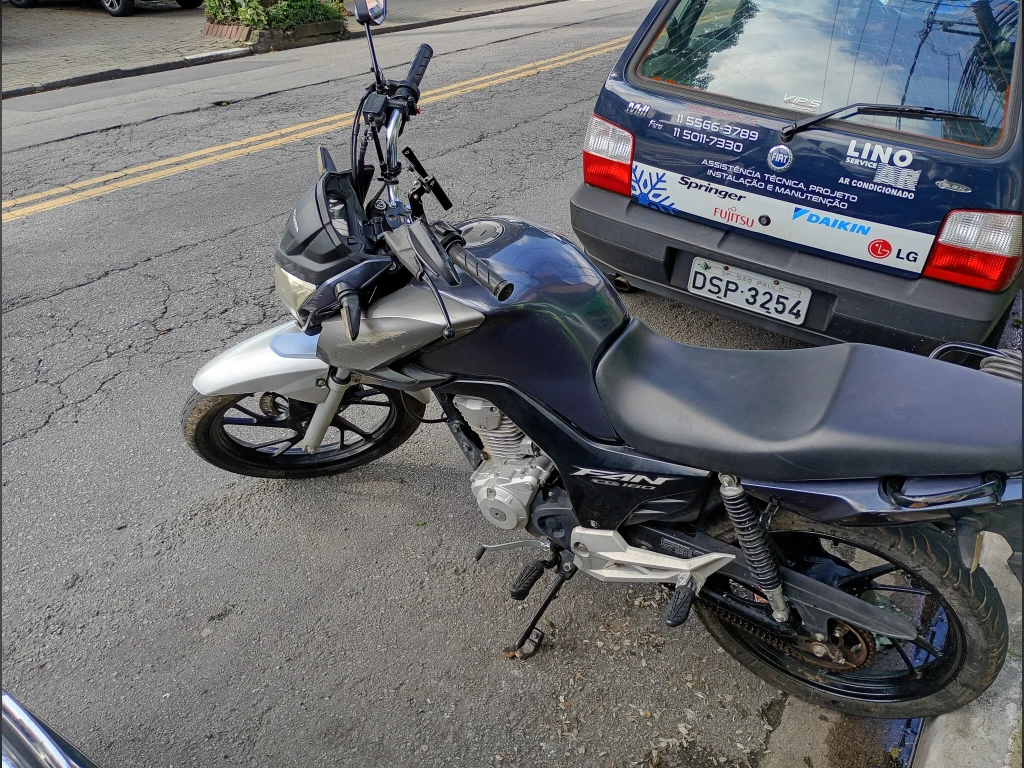 Honda CG 160 FAN Flex 2023 cinza à venda no Motonline - foto 4 de 4