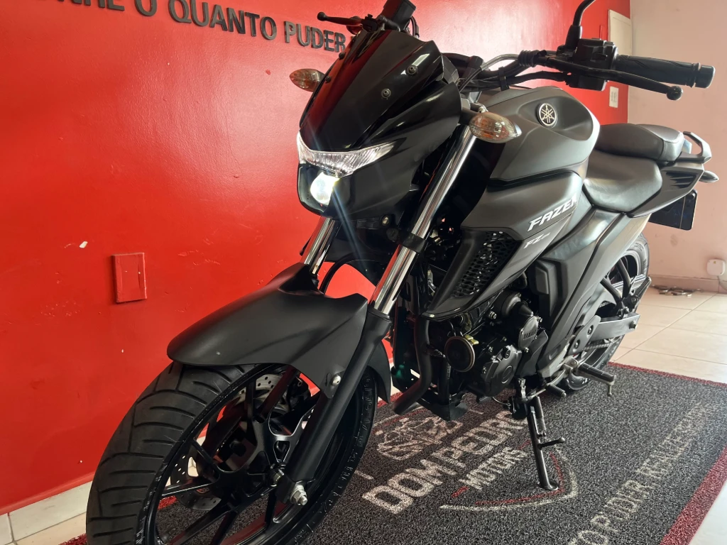 Yamaha FZ25 250 Fazer Flex 2023 preta à venda no Motonline - foto 14 de 18