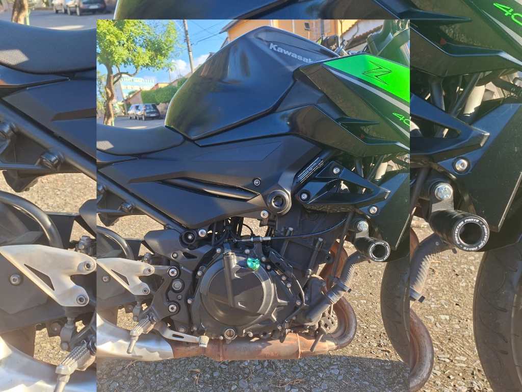 Kawasaki Z 400 2022 verde à venda no Motonline - foto 4 de 8