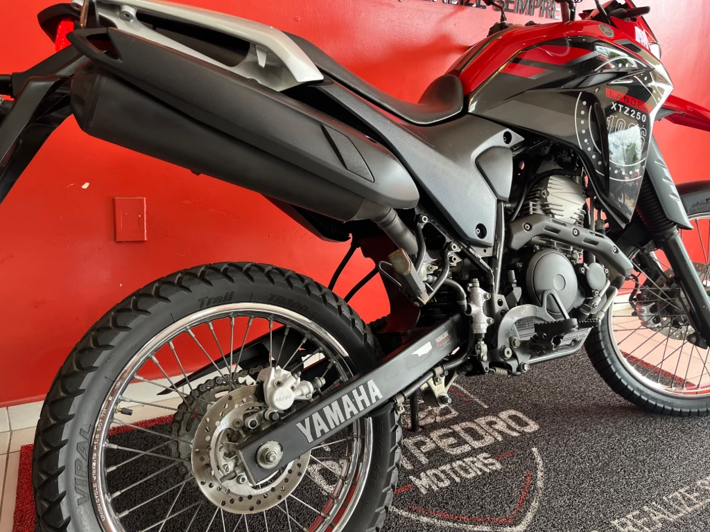 Yamaha XTZ 250 Lander 249cc/Lander Blueflex/ABS 2022 vermelha à venda no Motonline - foto 4 de 20