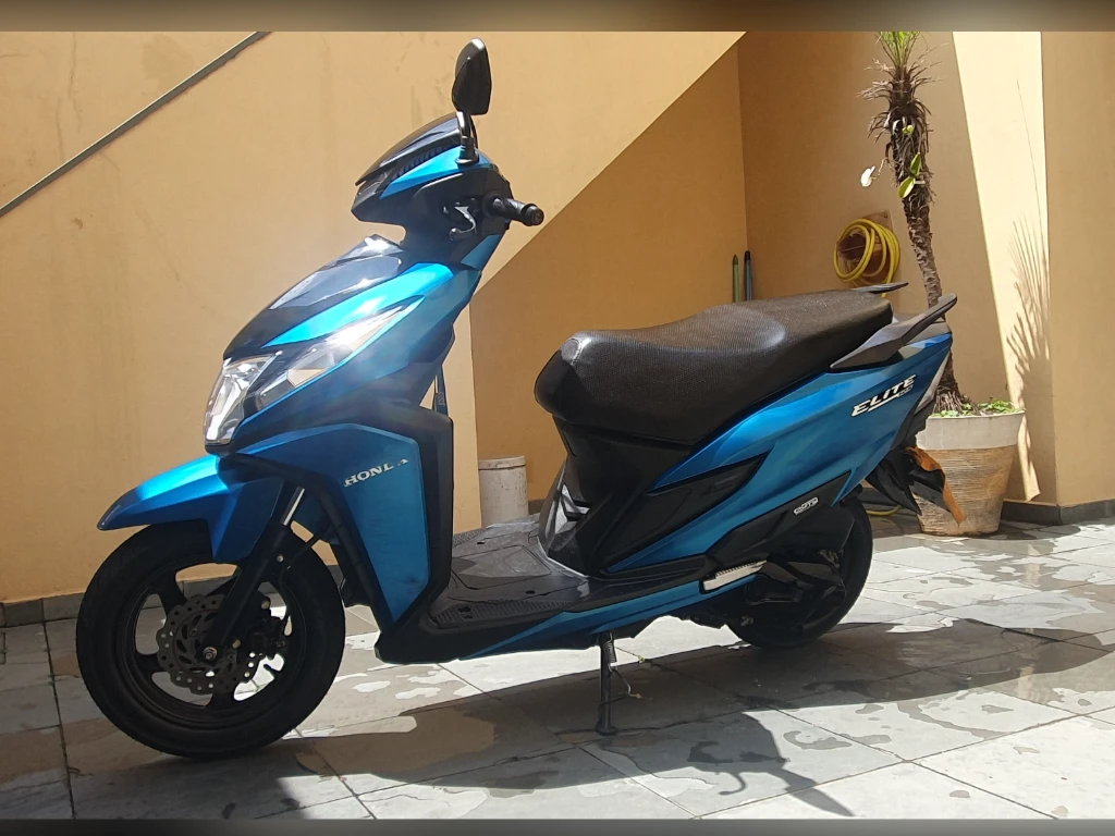 Honda Elite 125 2024 azul à venda no Motonline - foto 11 de 16