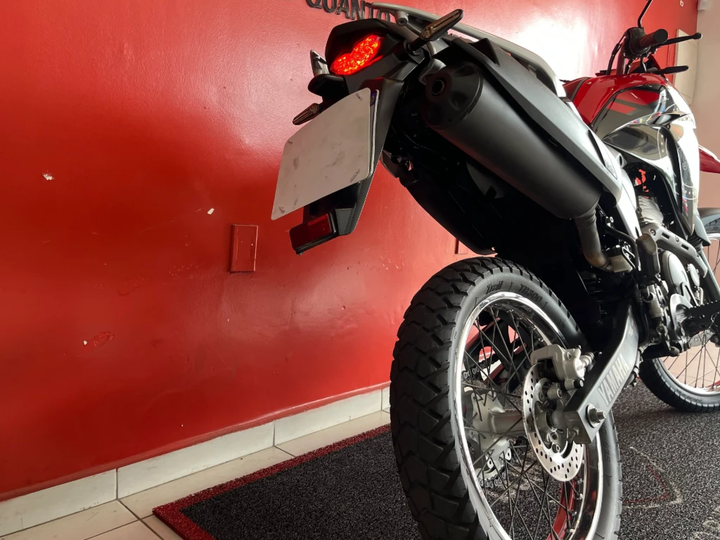Yamaha XTZ 250 Lander 249cc/Lander Blueflex/ABS 2022 vermelha à venda no Motonline - foto 2 de 20