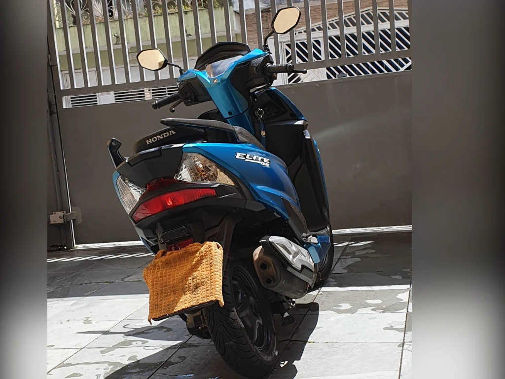 Honda Elite 125 2024 azul à venda no Motonline - foto 15 de 16