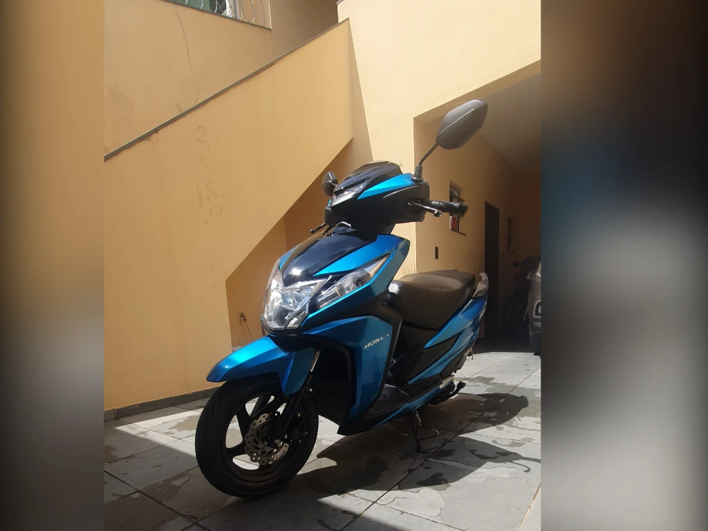 Honda Elite 125 2024 azul à venda no Motonline - foto 10 de 16