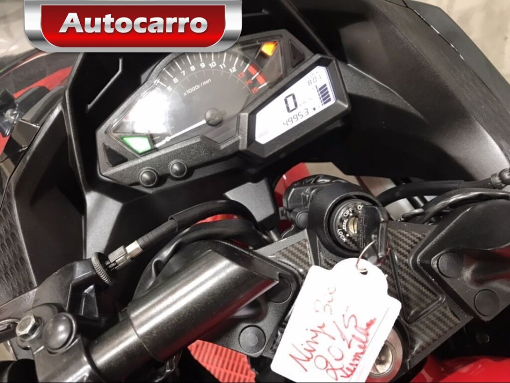 KAWASAKI NINJA 300 VERMELHA GASOLINA
